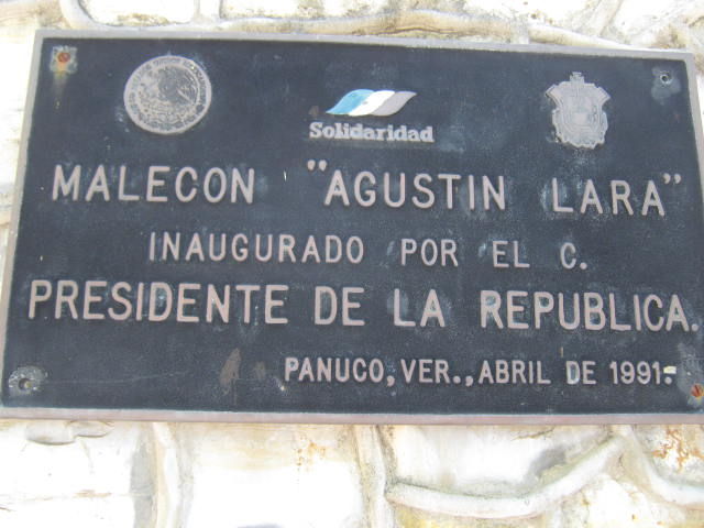 placa del malecon 
